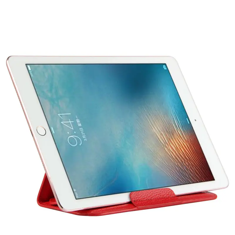 Case Cowhide Sleeve For iPad Pro 12.9 Tablet PC Protective Smart cover Protector Genuine Leather For Apple iPad 12.9 inch Cases