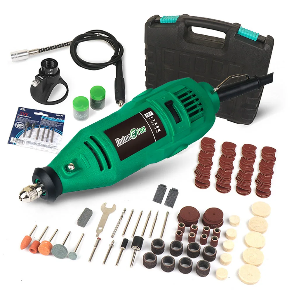 

30000RPM 260W Electric Drill Mini Engraver With 6 Variable Speed For Hand Metalworking Drilling Machine Polishing 220V