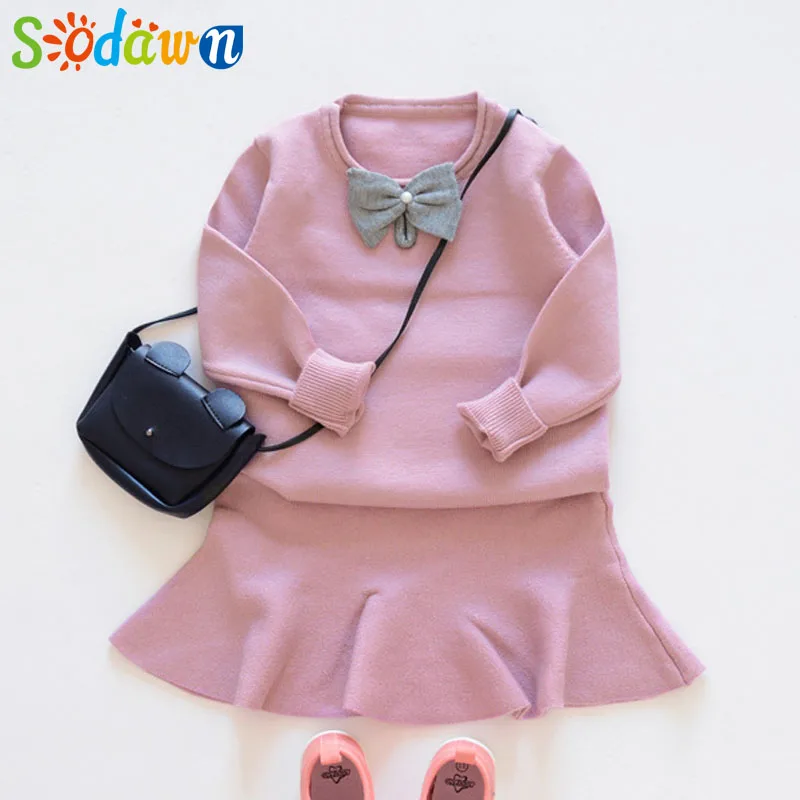 Sodawn/детская одежда; Одежда для девочек; Одежда для мальчиков; весенне-летний костюм