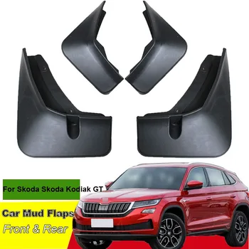 

Tommia For Skoda Skoda Kodiak GT Car Mud Flaps Splash Guard Mudguard Mudflaps 4pcs ABS Front & Rear Fender