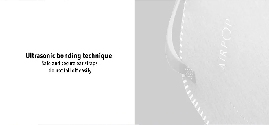 20 шт., Xiaomi AIRPOP, тонкая маска, Воздушная одежда, PM2.5, свободный размер, моющиеся, для ушей, висящие, удобные маски для лица, унисекс, маленькие и портативные