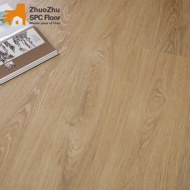Spc Floor Waterproof Wear Resistant Formaldehyde Free