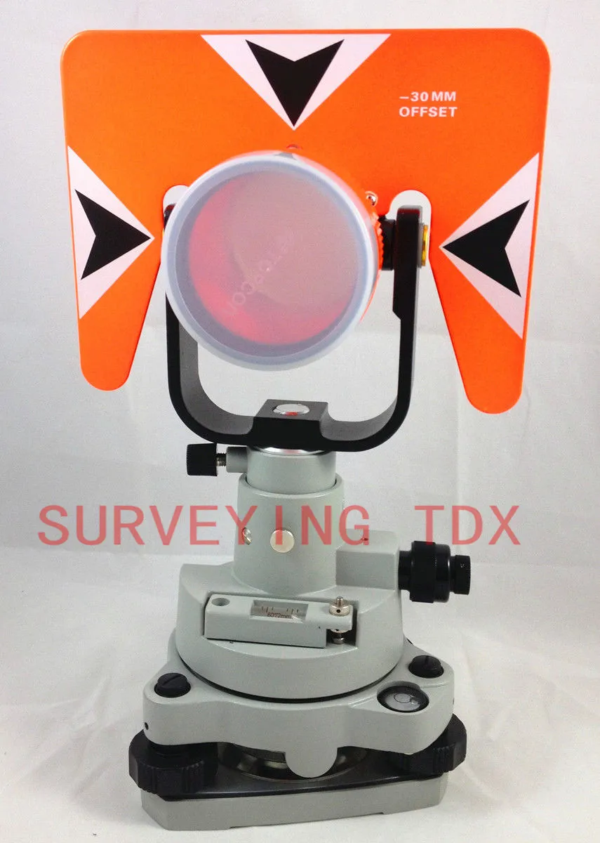 

NEW TOPCON SOKKIA NIKON PRISM TRIBRACH SET FOR TOTAL STATIONS -30/0mm OFFSET