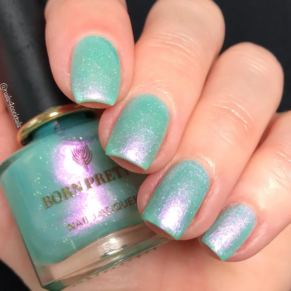 BORN PRETTY Shimmer Голографический лазерный лак для ногтей серия Быстросохнущий лак для маникюра цвет 6 мл