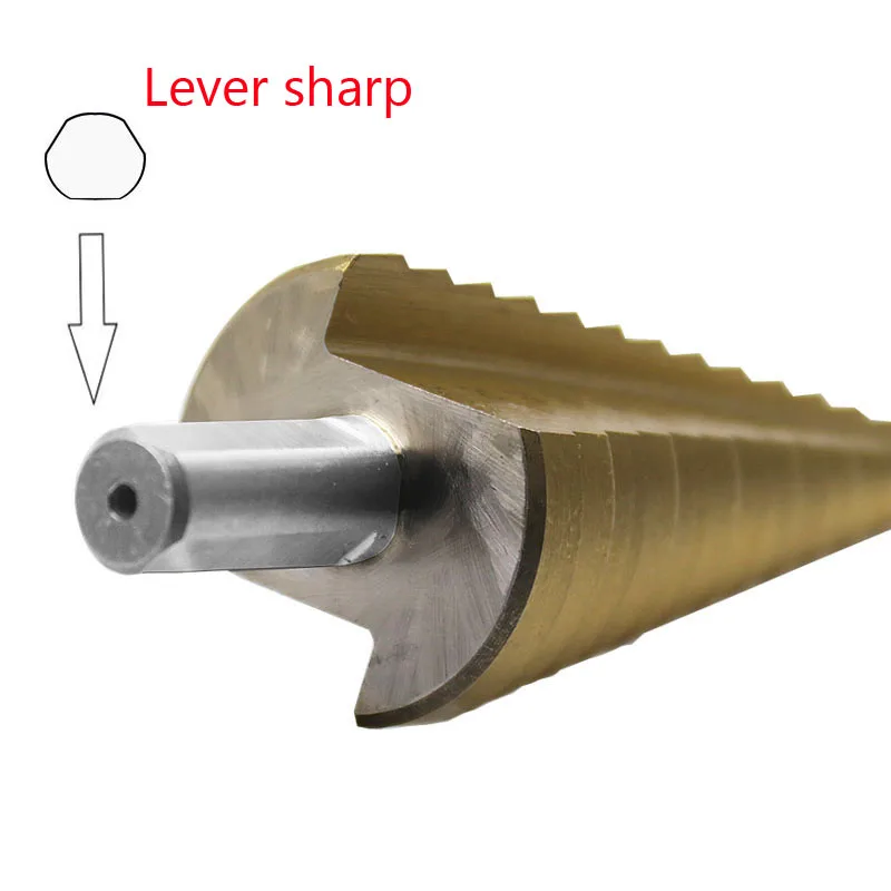3Pcs HSS steel Large Step Drill Cone Drill Titanium Bit Set Step Drill Bit Set Tool Hole 4-32mm 4-20mm 4-12mm 3Pcs HSS steel Large Step Drill Cone Drill Titanium Bit Set Step Drill Bit Set Tool Hole 4-32mm 4-20mm 4-12mm