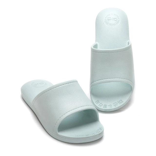 summer womens house slippers female non slip eva pure color cool