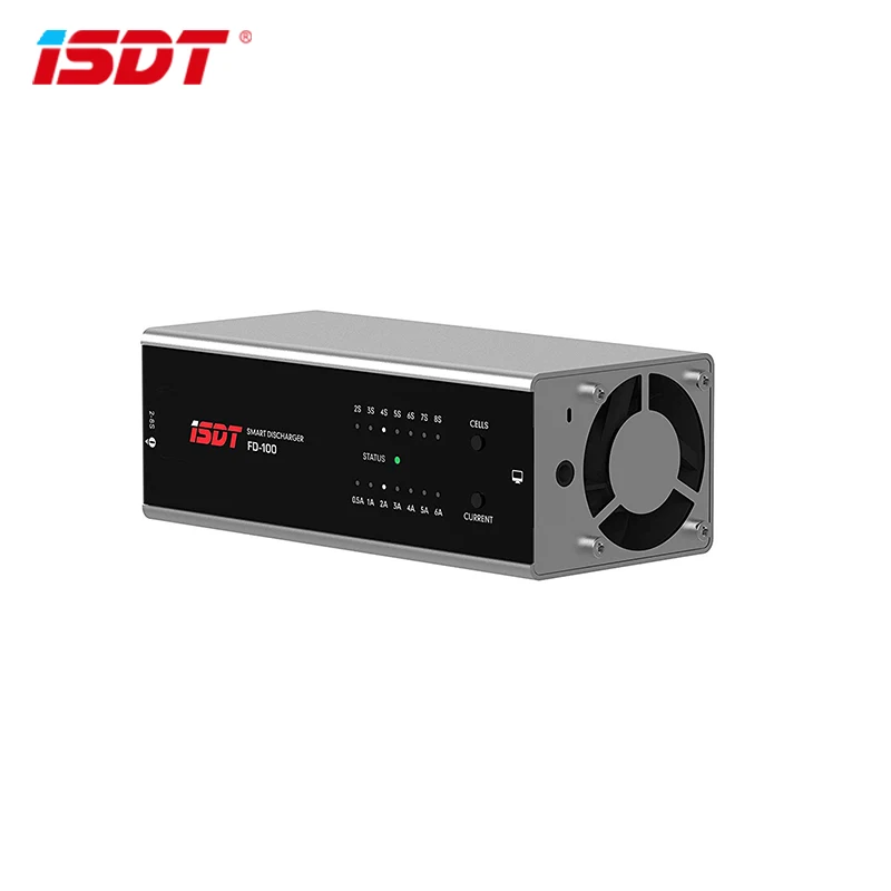 ISDT FD 100 интеллектуальное управление разрядное устройство 80 Вт/8А Discharing Емкость 2 8s