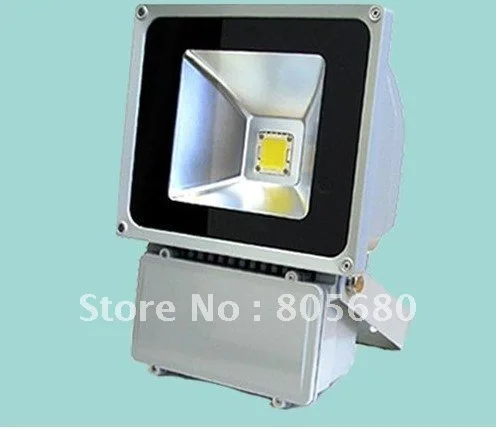 4 шт 70 w led прожекторы, AC85-265V, белый 5500-6500 K