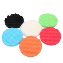6 шт./компл. Высококачественная Автомобильная губка полированные прокладки 6 дюймов Губка Подушка поролоновые полировальные накладки для автомобиля зеркальная полировка воском