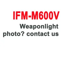 IFM M600V Скаут свет двойной выход светодиодный фонарик Белый свет и инфракрасный Боковое крепление переключатель типа магнитной ленты Тактический свет для Hu