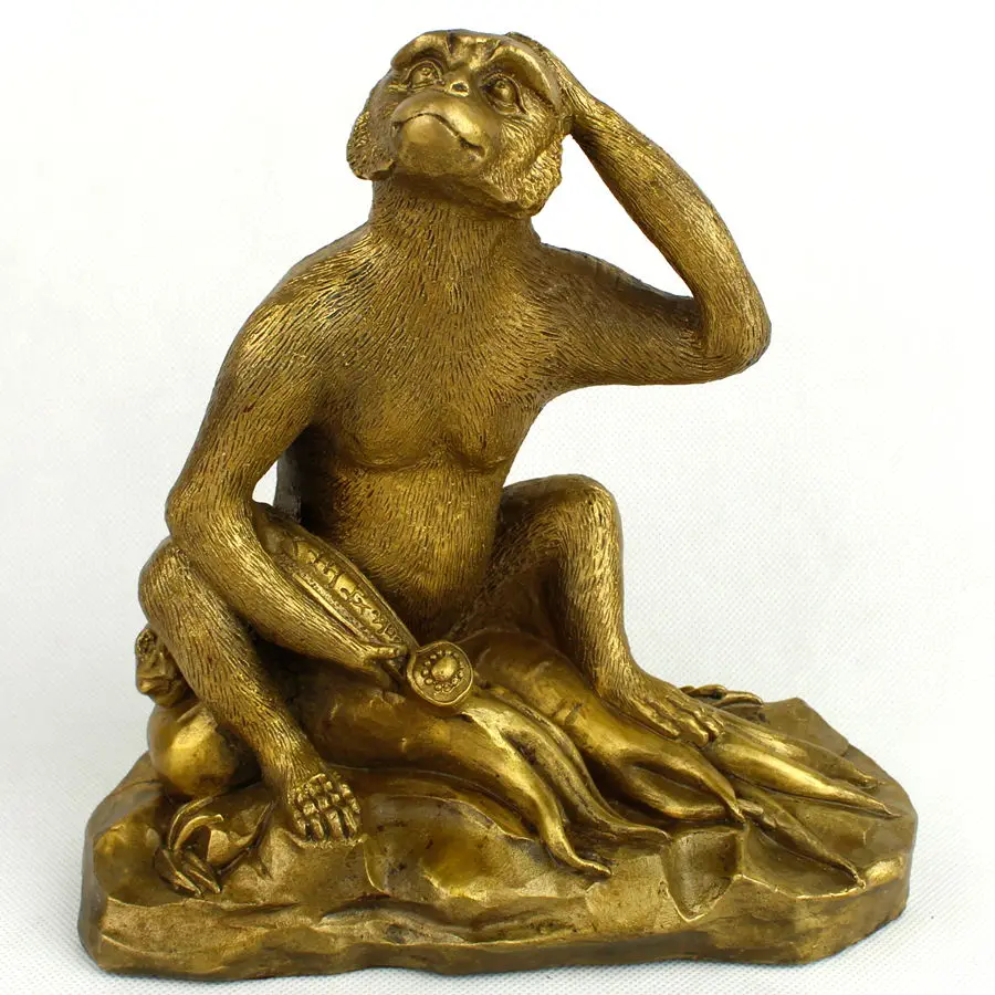 

Lin copper monkey feng shui decoration crafts decoration