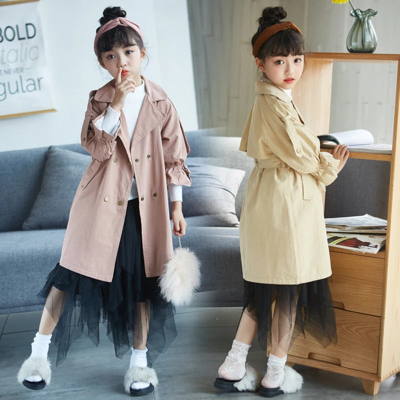 little girls long coats