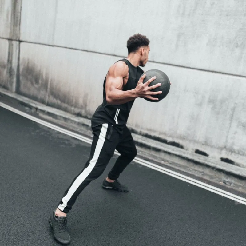 Новый высокое качество Jogger камуфляж спортивные брюки Для мужчин Фитнес бодибилдинг спортивные брюки Одежда для бега пот Штаны