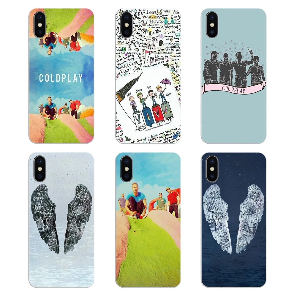 Coldplay модный силиконовый чехол для телефона Xiaomi Mi6 Mi 6 A1 Max Mix 2 5X 6X Redmi Note 5 5A 4X 4A A4 4 3 Plus