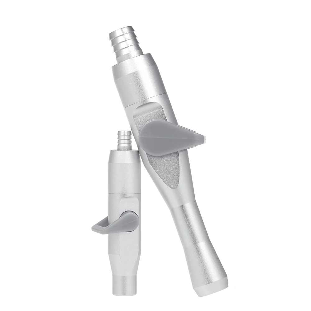 

2pcs Aluminum Dental Saliva Ejector Suction for Universal Valves Tips Salivary Duct Dental Handpiece Tube Saliva Ejector Tools
