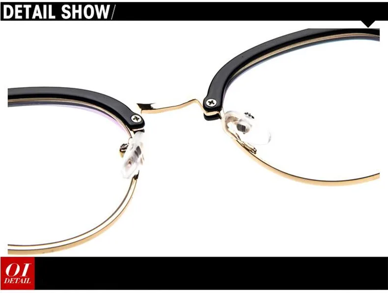REALSTAR, модные оправы для очков кошачий глаз, женские оптические очки для близорукости, полукруглая оправа, Брендовые очки для женщин S304