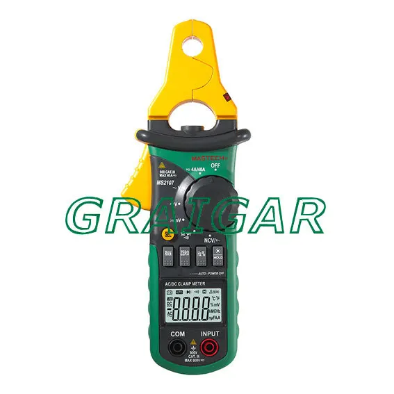 

Mastech multimeter MS2107 AC digtial clamp meter | Indulane