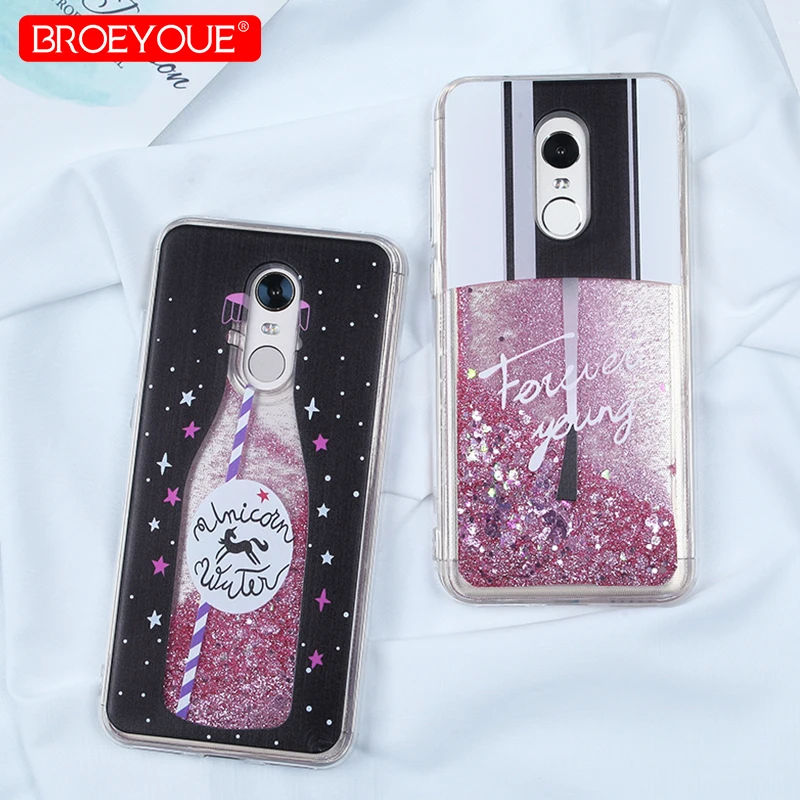 

Liquid Glitter Case For Xiaomi Redmi 5 Plus Case Note 4X Redmi 4X 4A 5A Redmi S2 Note 5 Pro 6X Quicksand Dynamic Soft TPU Coque