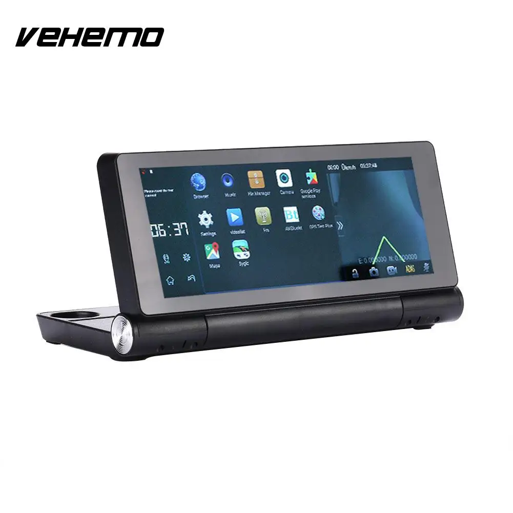 

3G GPS Navigator Car DVR Record HD Video Cyclic Recording G-Sensor Global Map 7" HD 1080P