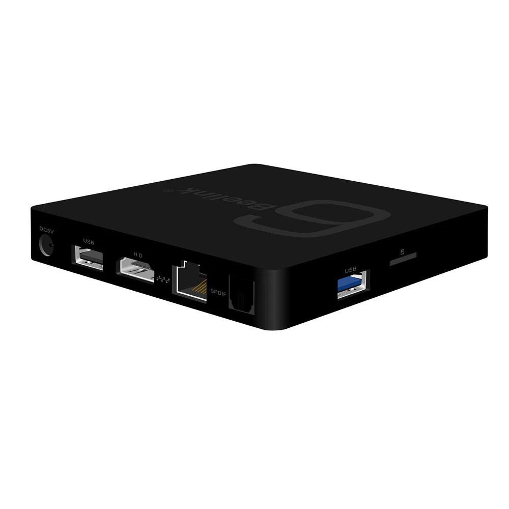 Beelink GS1 6 к К Android 7 1 ТВ коробка Allwinner H6 4 ядра 2G RAM 16G ROM Декодер каналов кабельного