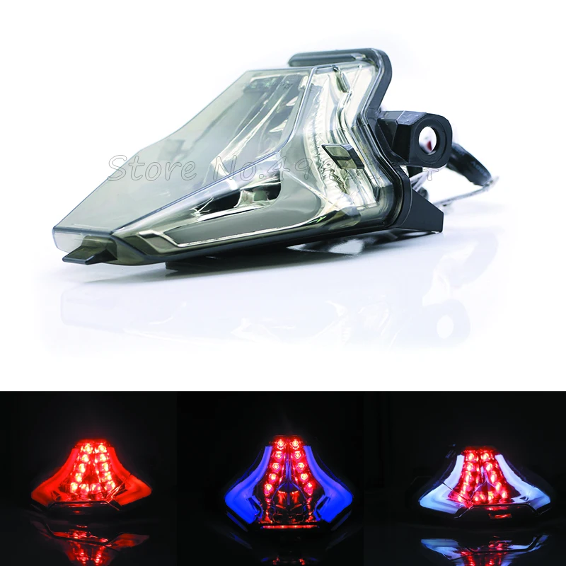 

Motorcycle Rear Tail Light Brake Turn Signals Integrated LED Light For Yamaha YZF R3 R25 MT-07 FZ-07 MT-03 MT-25 MT07 MT25 14-18
