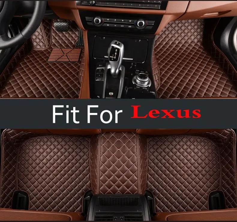 Car Style Red Car Floor Mats For Lexus Ls Ls460 Ls460l Ls600h Is300 Is