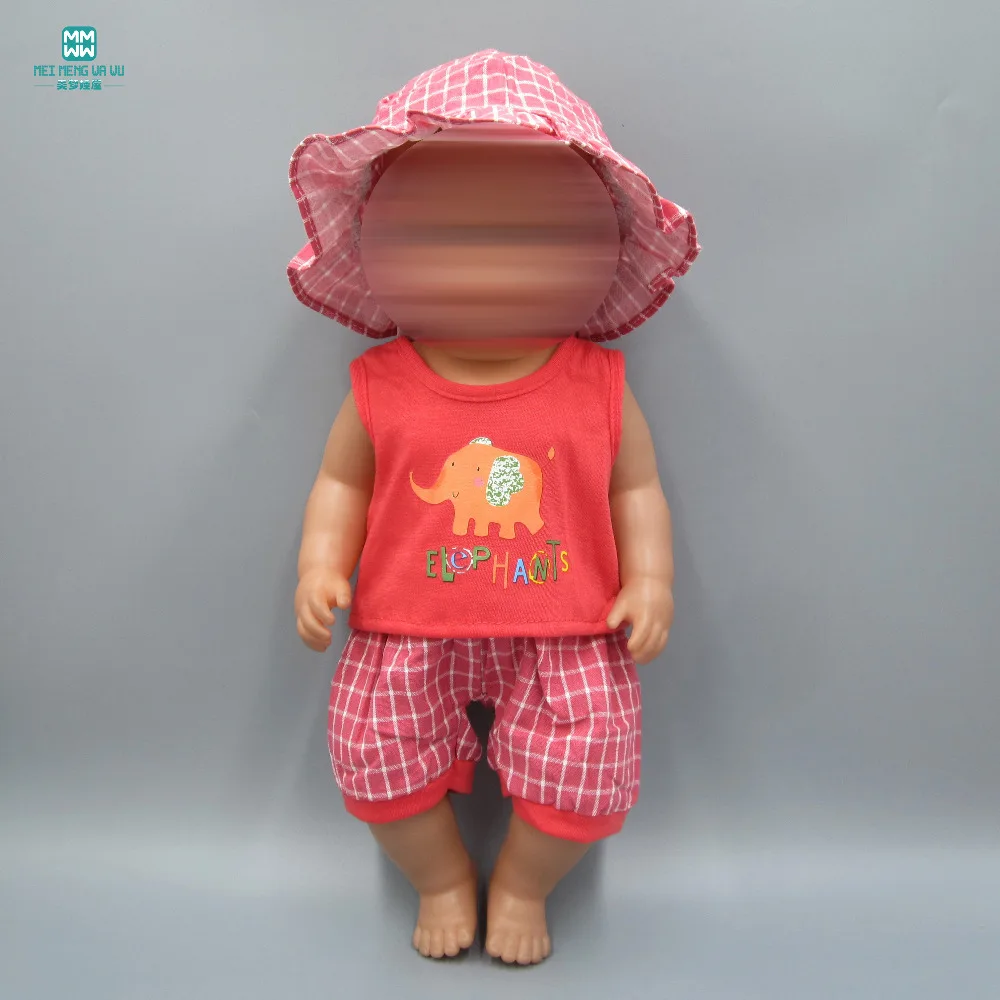 Кукла Одежда Полосатый повседневный костюм подходит для детской куклы аксессуары и 43-46 см мальчик кукла
