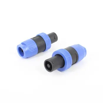 

100PCS Adapter Quad Cannon Plug 4 Core Kalong Audio Power Amplifier of The Socket Free Shpping