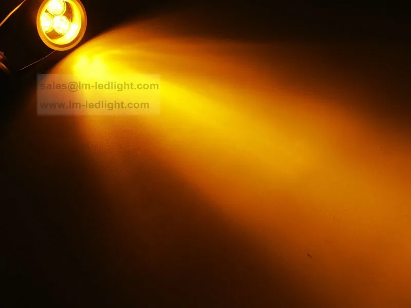3W LED landscape lighting yellow color (7)
