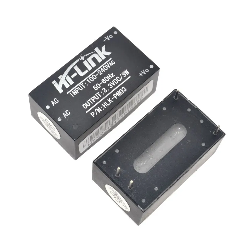 HLK-PM03 AC-DC 220V до 3,3 V понижающий модуль питания Buck