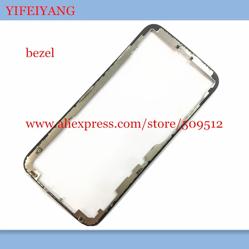 

10pcs/lot A quality Front Bezel Middle Frame for iPhone X 10 Frame Chassis Bezel Touch Screen LCD free ship