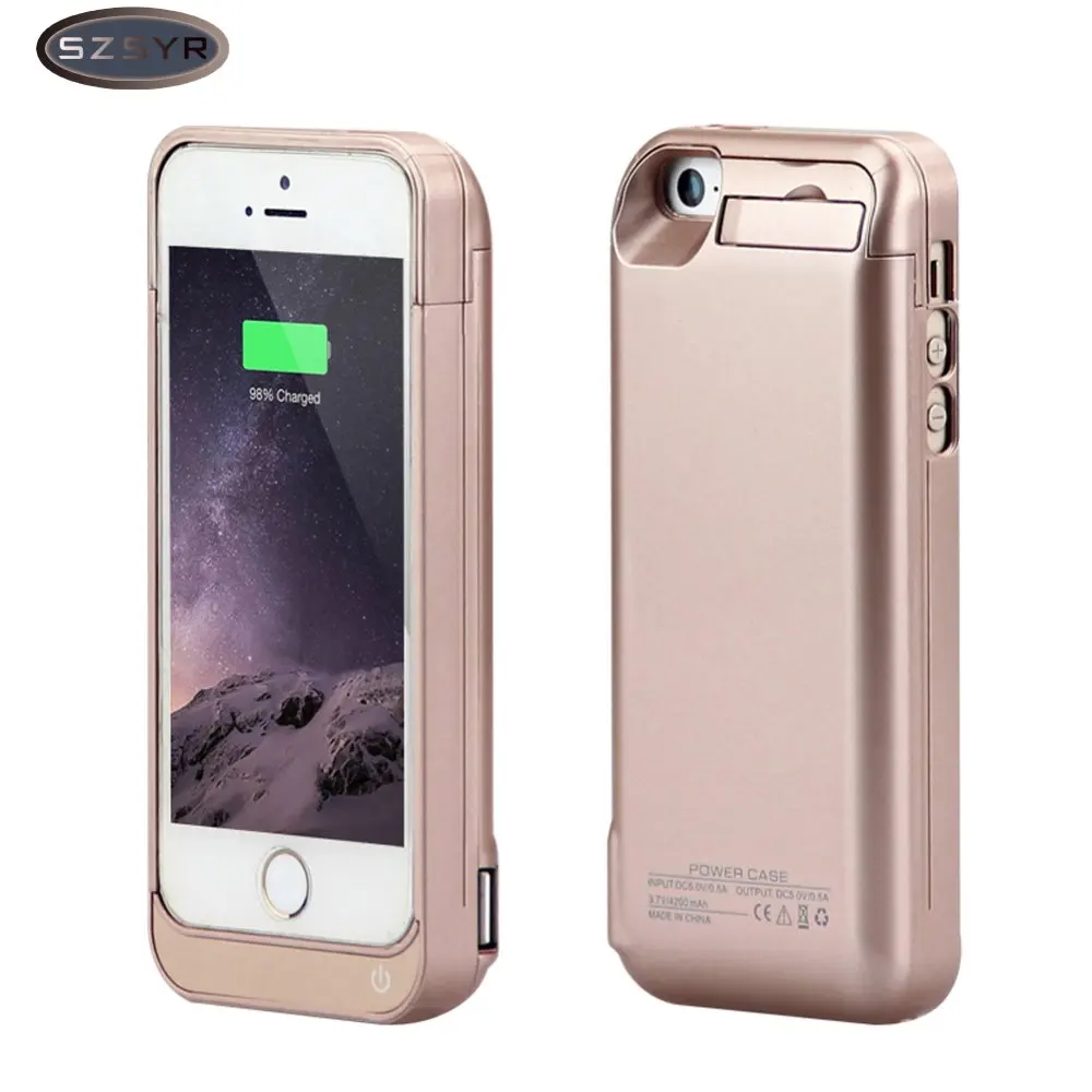 imágenes para Venta caliente SYR 4200 mAh Batería de Reserva Externa Del Caso Del Cargador Power Bank Teléfono Móvil Accesorios para iPhone 5/5S/5c SÍ Freeshipping imágenes para Venta caliente SYR 4200 mAh Batería de Reserva Externa Del Caso Del Cargador Power Bank Teléfono Móvil Accesorios para iPhone 5/5S/5c SÍ Freeshipping