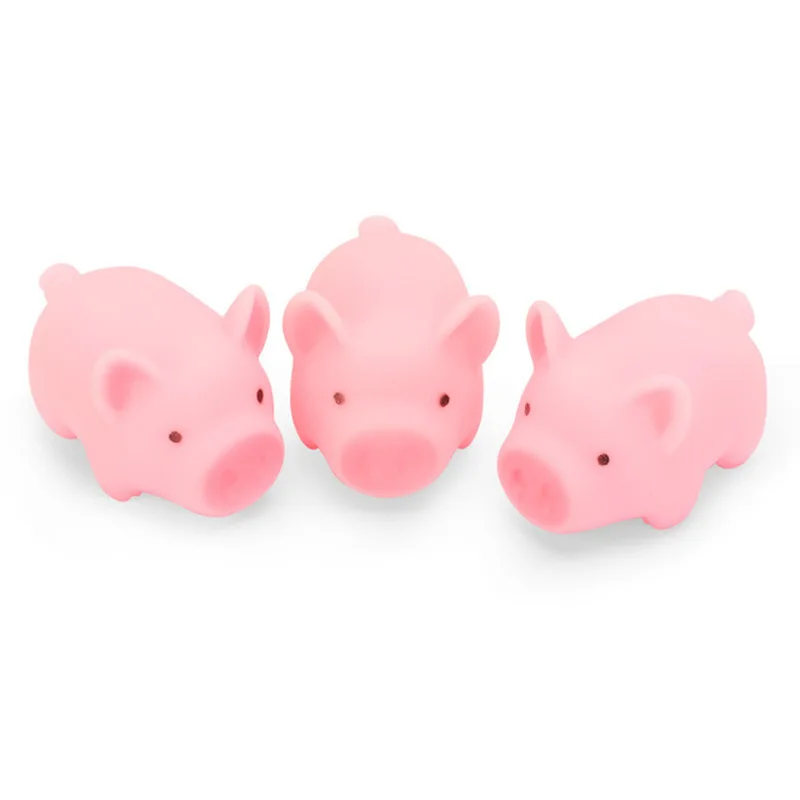 4 In 1 Soft Cute Pink Pig Toy Family Bath Toys Mummy & Baby Rubber Race Squeaky Pig Kid Game Toys Squeezing Call Rubber for Kids 4 In 1 Soft Cute Pink Pig Toy Family Bath Toys Mummy & Baby Rubber Race Squeaky Pig Kid Game Toys Squeezing Call Rubber for Kids