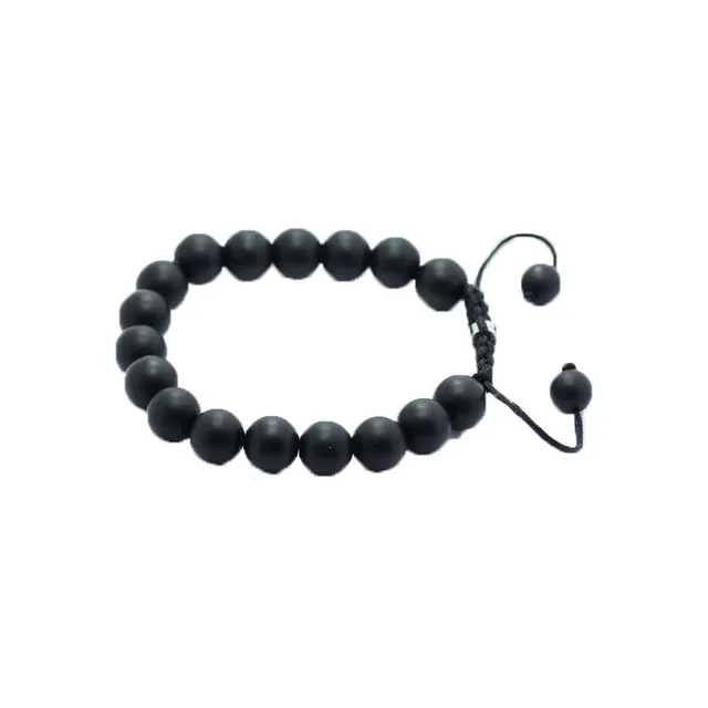 Shamballa Jewelry Black Matte Stone Bracelets For Women Men Shamballa Jewelry Black Matte Stone Bracelets For Women Men 10mm Bead Bracelet