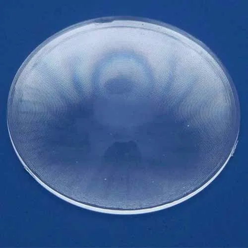 Lente Fresnel Pmma Diametro 147 Mm Fl 220Mm Fabbricata In Fabbrica