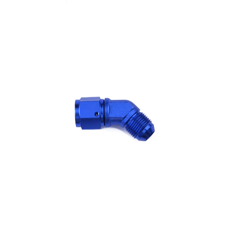 AN 4 6 8 10 12 AN Aluminum 45 Degree Male Fuel Fitting Adapter High