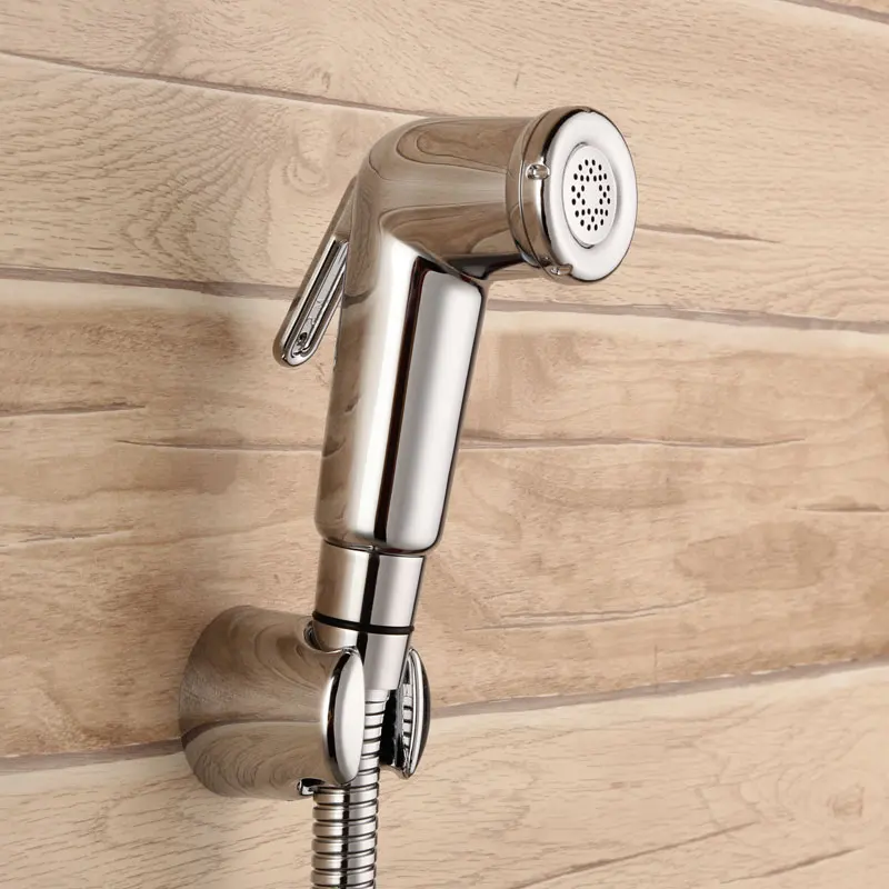 MAIDEER Chrome ABS Sprayer hand held toilet bathroom bidet spray