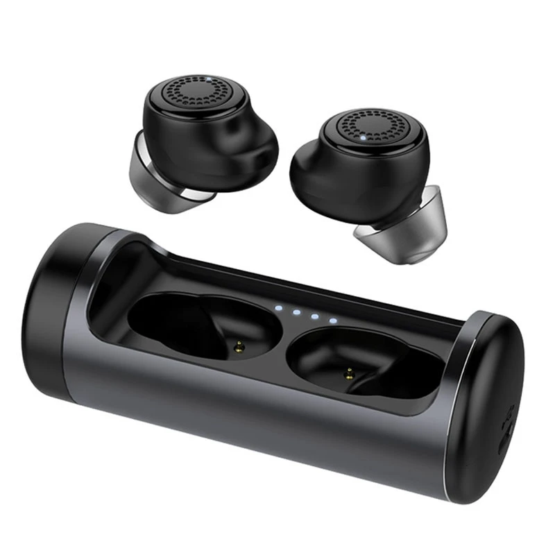

TWS 5.0 Bluetooth Earphones 3D Stereo True Wireless Earphone Waterproof Wireless Bluetooth Earbuds with Microphone Battery Box