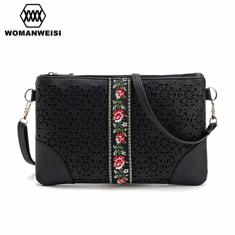 WOMANWEISI Brand 2017 New font b Design b font Hollow Out Flower Mini font b Women