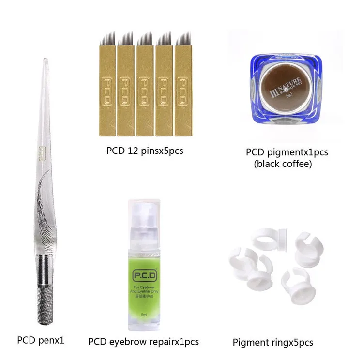 

High quality permanent makeup machine kit for body art tattoo paint