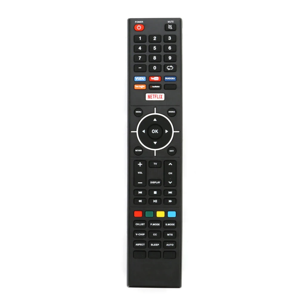 Nuovo Telecomando Tv Con Chiavi Vudu Netflix Adatto Per Seiki 4K Smart Internet App Tv Se32Hy27-D Se55Uet Se32Hyt Muslimse40Fy