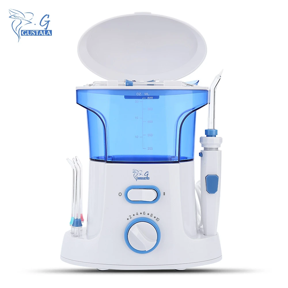 Gustala 600ML Electric Oral Irrigator Dental Irrigator Water Jet Oral Care Portable Oral Hygiene