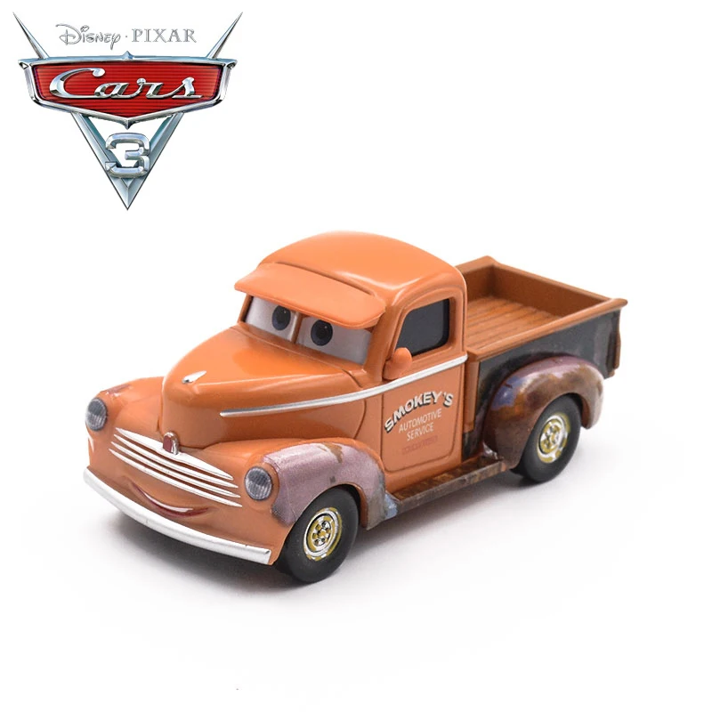1:55 Disney Pixar Cars 3 игрушки Lightning McQueen Mack Truck Strom Jackson Curz Литые металлические фигурки