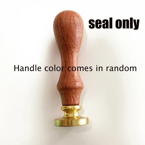Standard customize wax seal stamp (only stamp head and wooden handle)