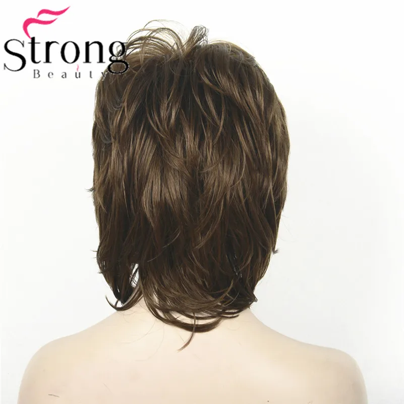 L-1943A #12 Golden Brown fashion wig (5)