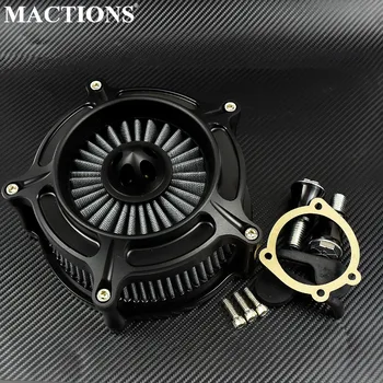 

Motorcycle Turbine Spike For Harley Spike Air Cleaner Intake Filter For Harley Sportster XL 883 1200 48 72 1991-10 11 12 13 2014