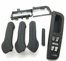 SKTOO 6 pz nero Per VW Jetta Bora Golf 4 porta interna maniglia/maniglia interna/all’interno del braccio/maniglia
