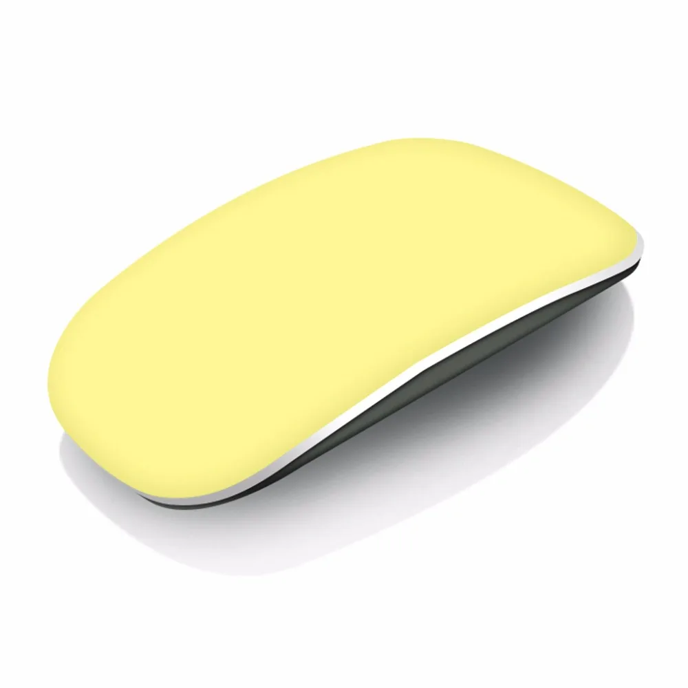 Многоцветный мягкий Ультратонкий чехол для Apple Magic mouse, силиконовый чехол для мыши