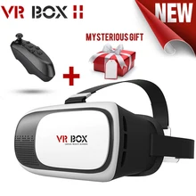 Google cardboard VR BOX 2 II 2.0 VR Glasses 3D Glasses / Virtual Reality Glasses VR Headset For Smartphone +Bluetooth Controller