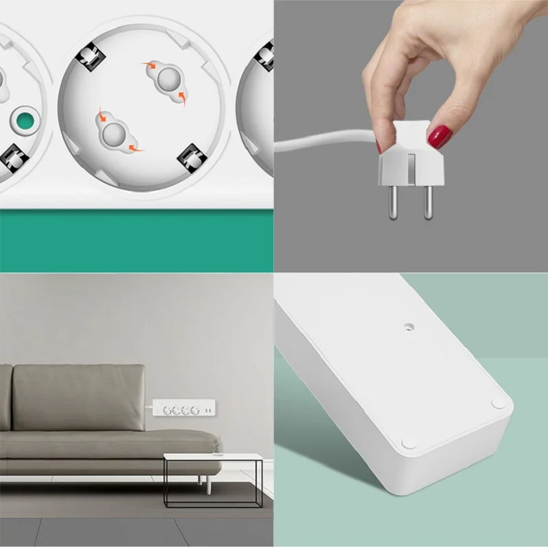Умный удлинитель с Wi Fi 4 розетки переменного тока 4usb порта|Умные розетки| |